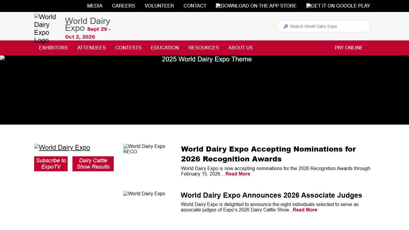 Dairy Conference & Trade Show | Madison - World Dairy Expo